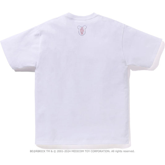 BAPE X MEDICOM TOY - ABC CAMO BE@R MILO AUF BAPE TEE HERREN