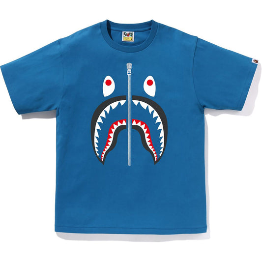 BAPE HERREN-T-SHIRT MIT HAIFAUCHKOPF