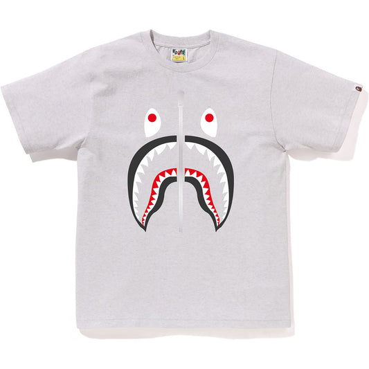 BAPE HERREN-T-SHIRT MIT HAIFAUCHKOPF