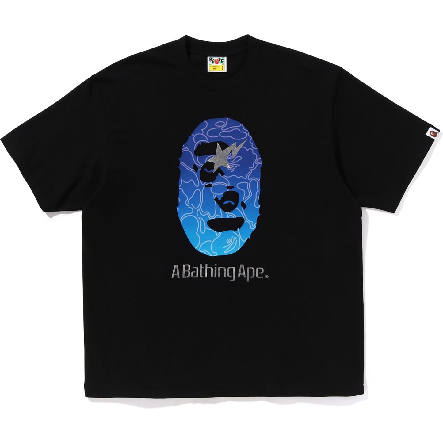 LINE CAMO APE HEAD RELAXED FIT TEE HERREN