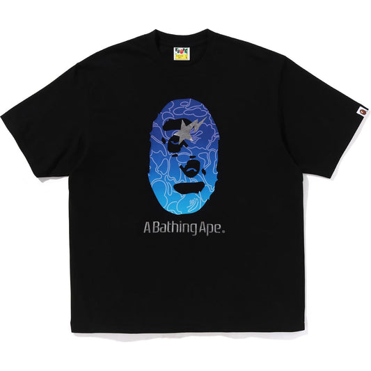 LINE CAMO APE HEAD RELAXED FIT TEE HERREN