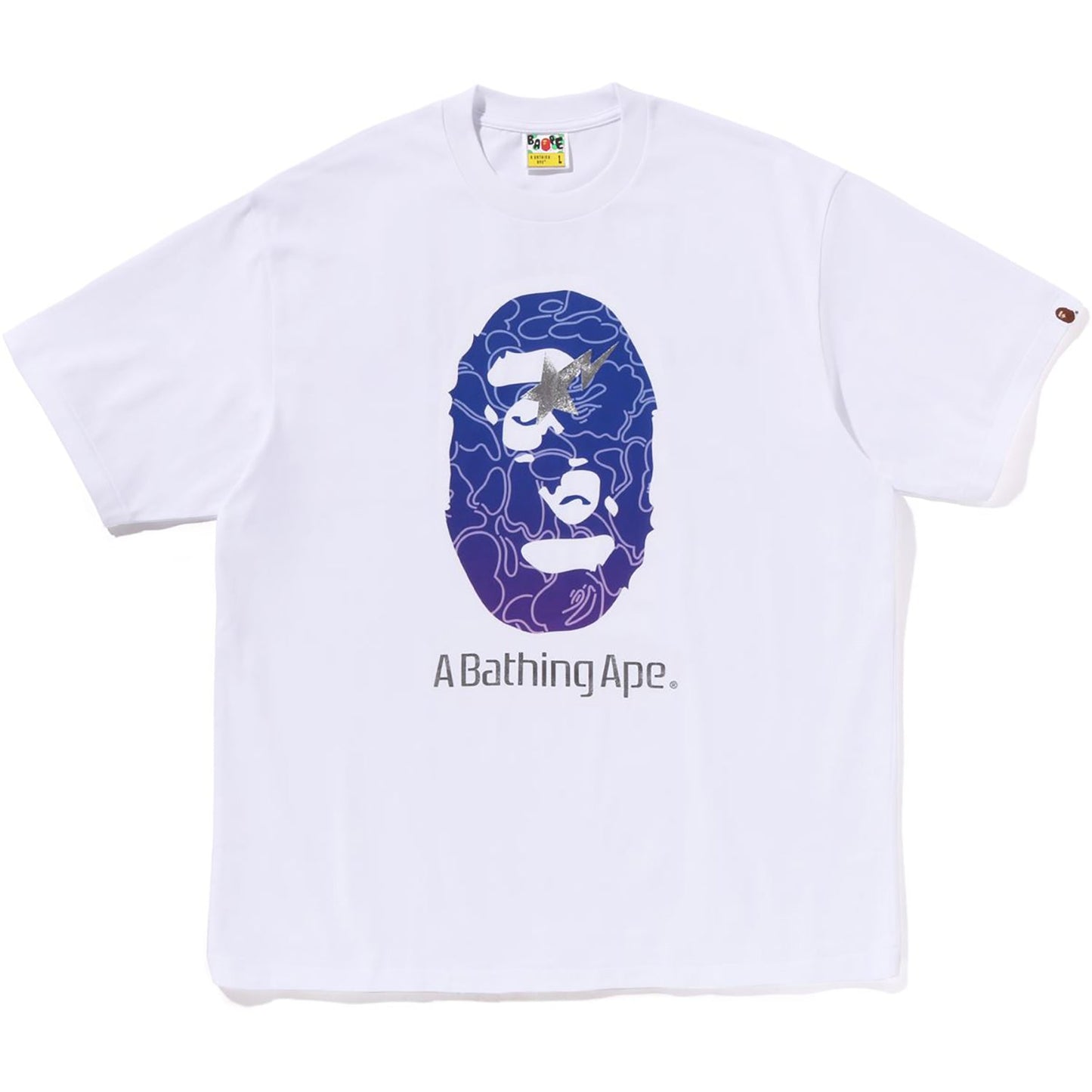 LINE CAMO APE HEAD RELAXED FIT TEE HERREN