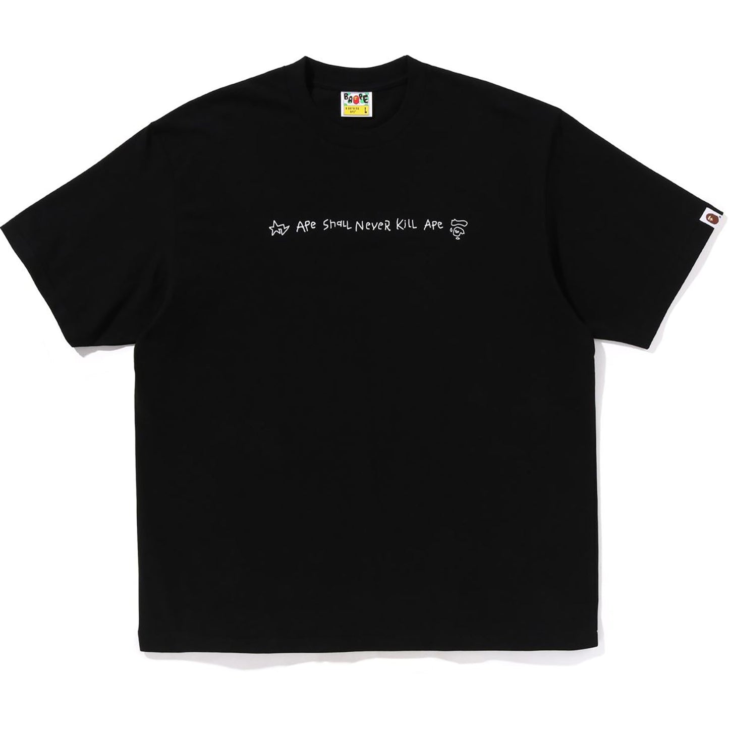 HANDGEZEICHNETES LOGO RELAXED FIT T-SHIRT FÜR HERREN