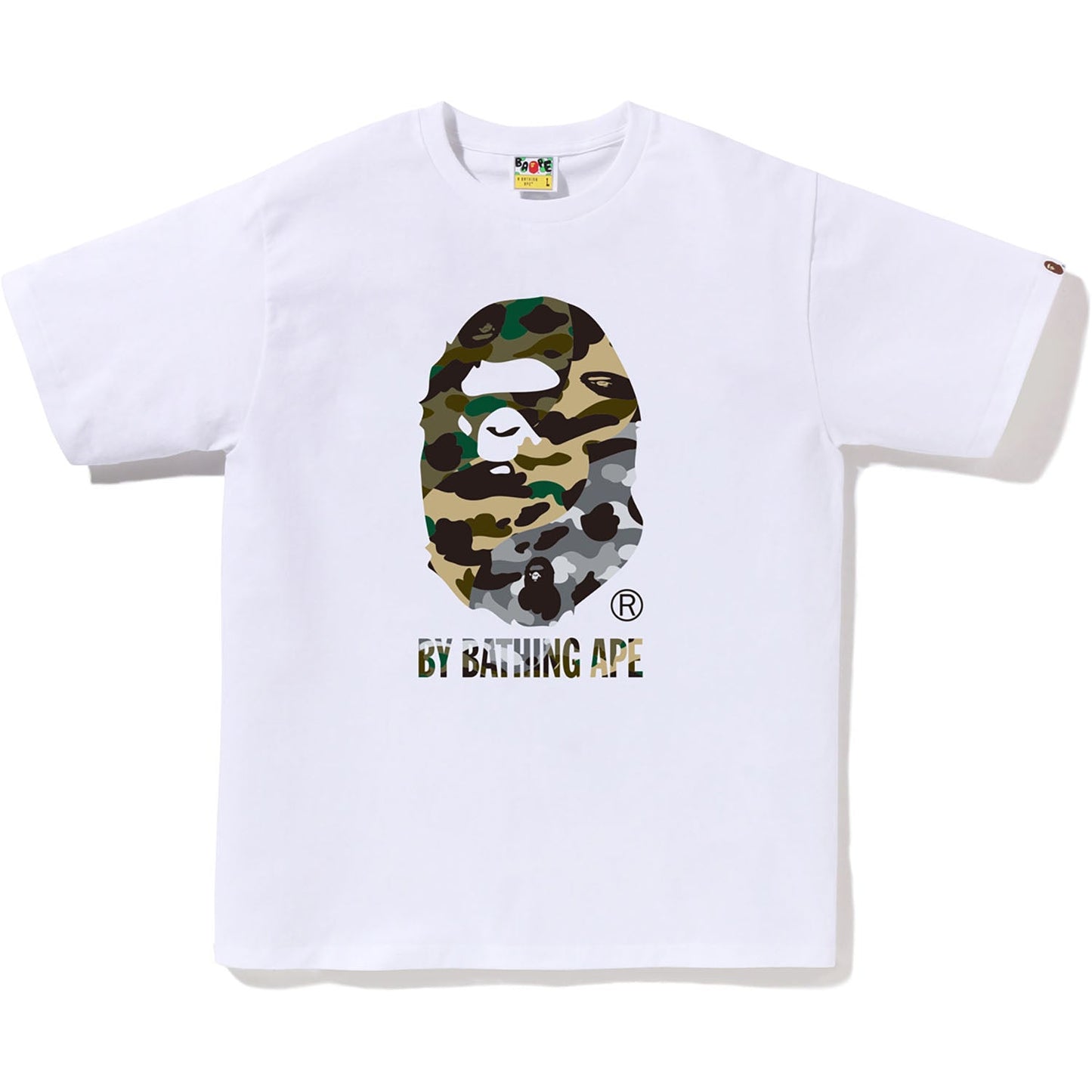 1ST CAMO CRAZY BY BATHING APE TEE HERREN