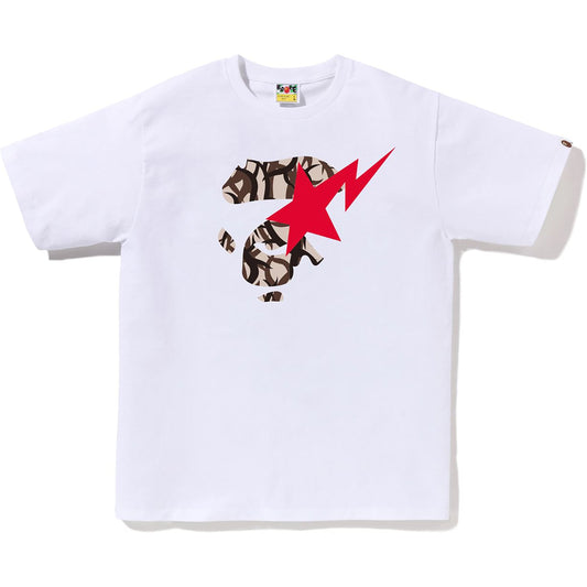 TRIAL CAMO APE FACE STA TEE HERREN