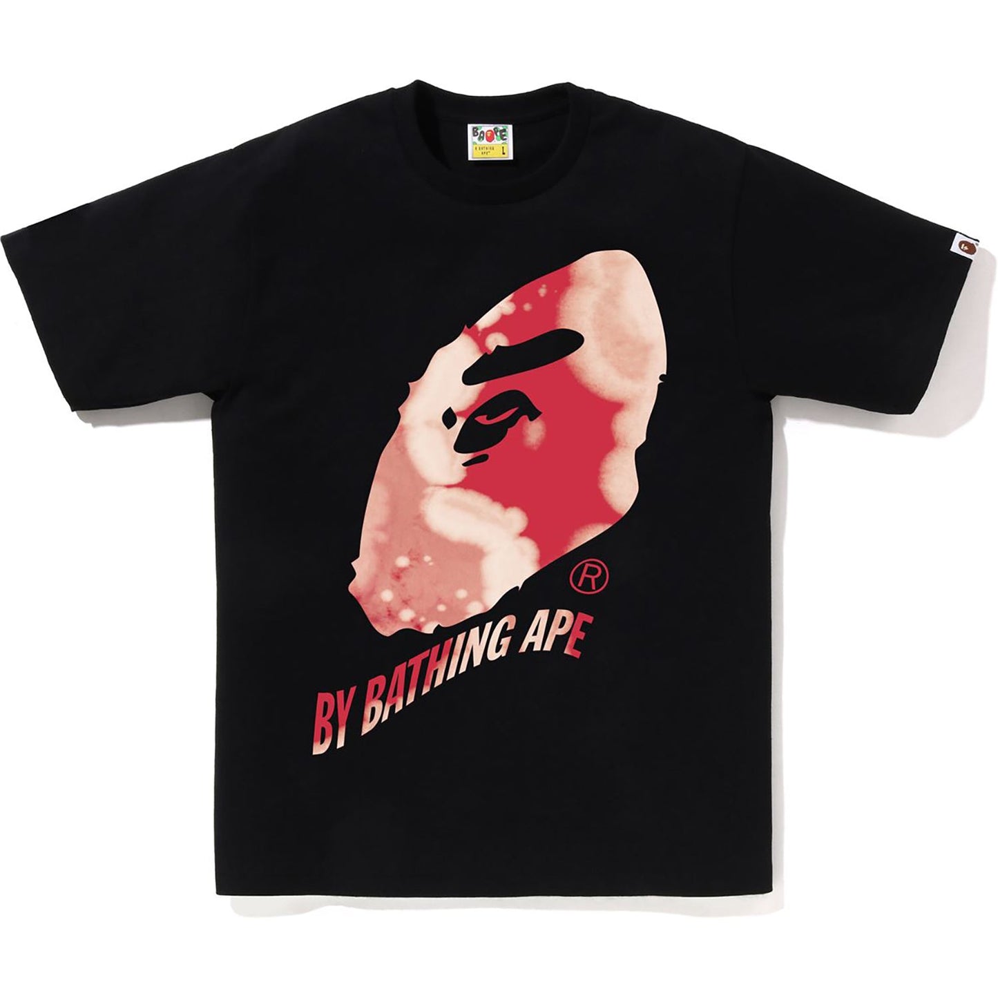 BAPE HERREN TIE DYE TWIST VON BATHING APE T-SHIRT