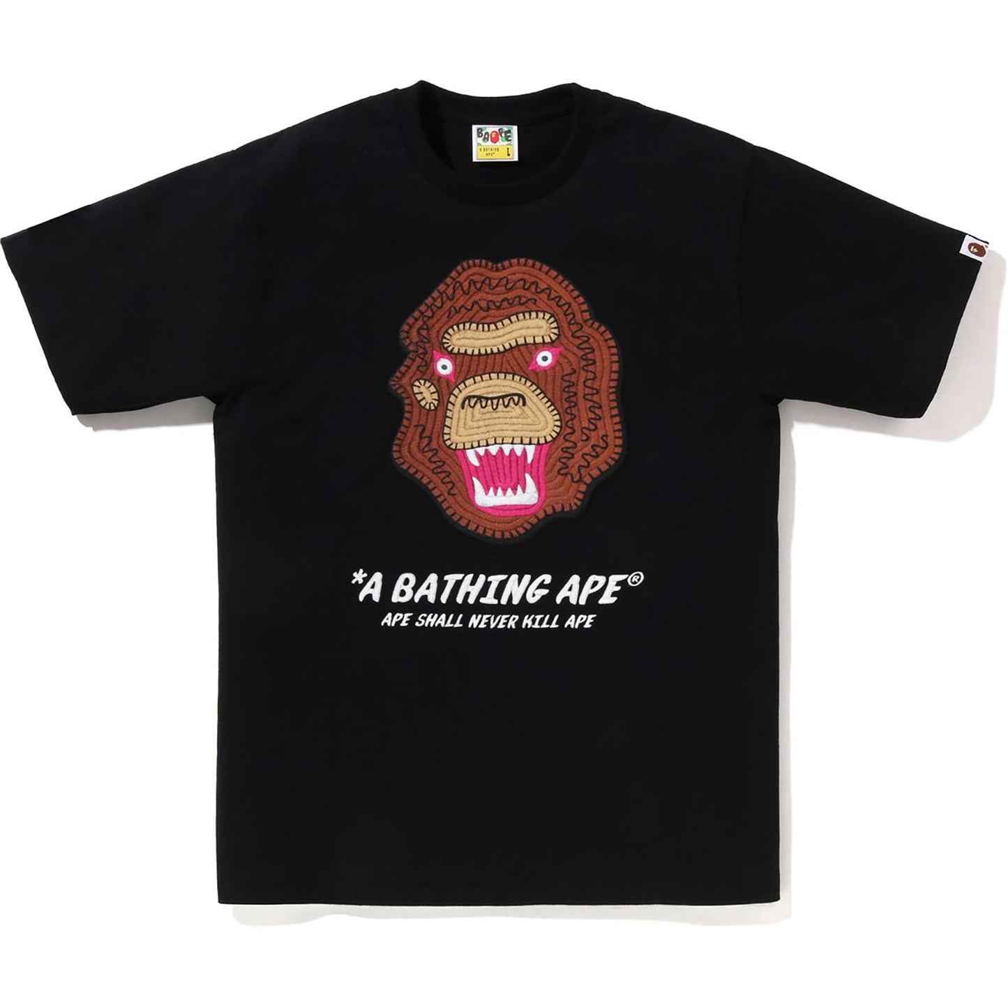 STICKEREI-STIL SOUVENIR-LOGO-T-SHIRT FÜR HERREN