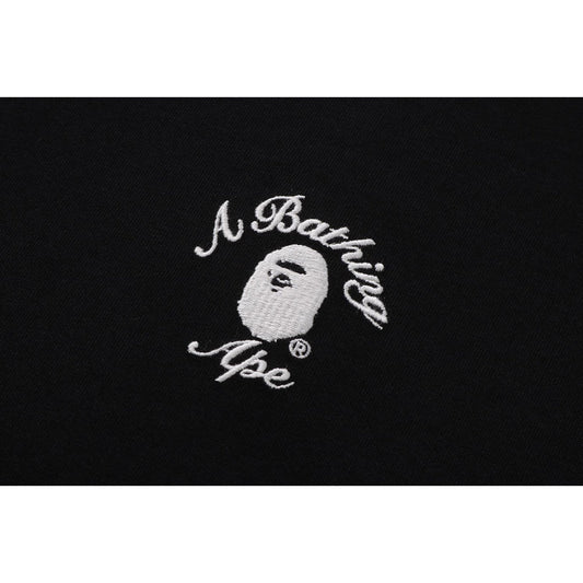 BAPE MENS ONE POINT APE HEAD COLLEGE RELAXED FIT T-SHIRT