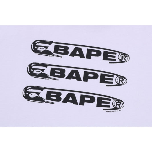 BAPE PIN LOGO RELAXED FIT T-SHIRT HERREN