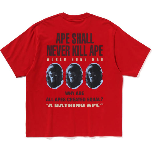 T-SHIRT COUPE DÉCONTRACTÉE AVEC SLOGAN POUR HOMMES