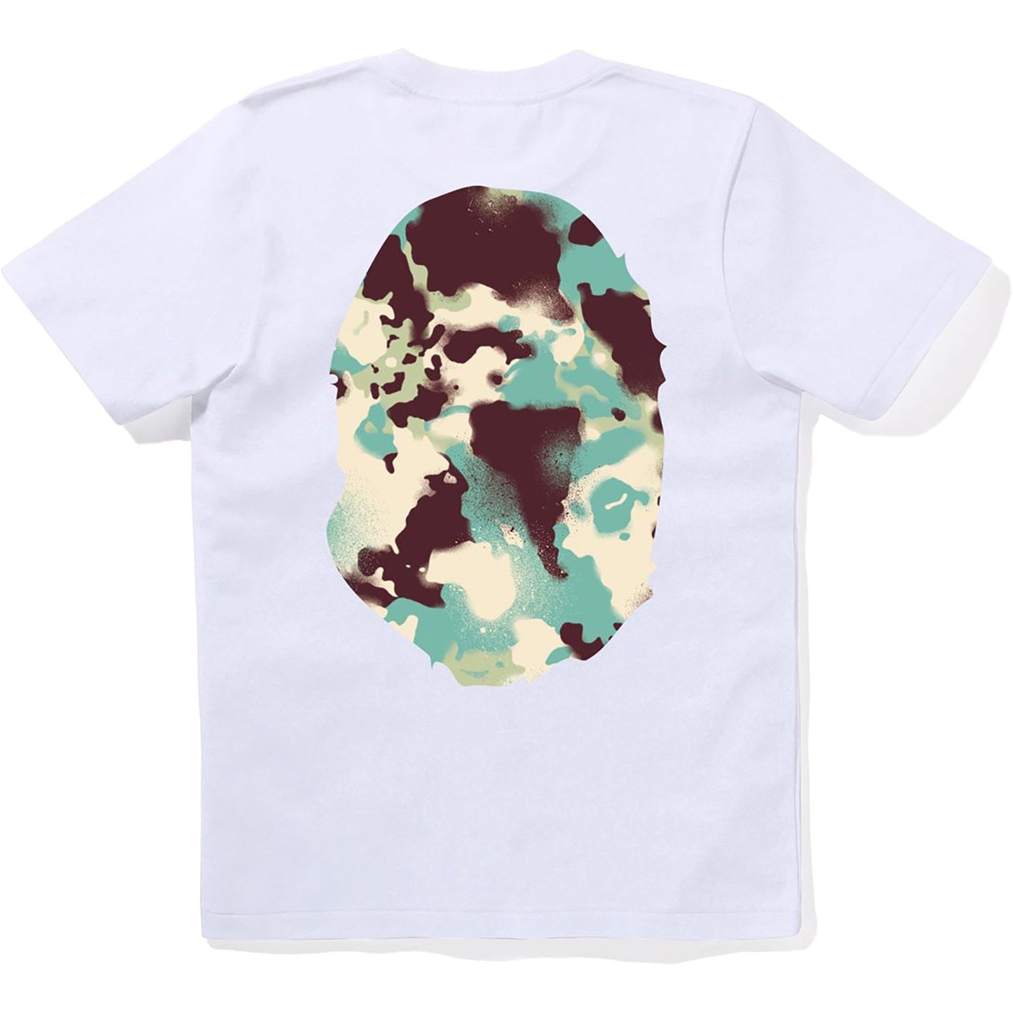 MAP CAMO BIG APE HEAD TEE DAMEN