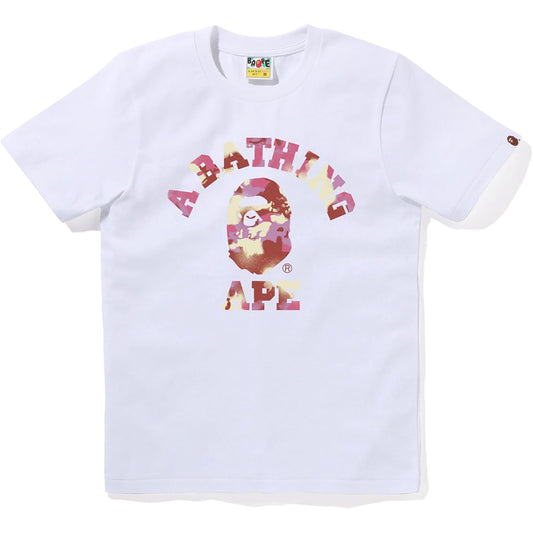 MAP CAMO COLLEGE TEE DAMEN