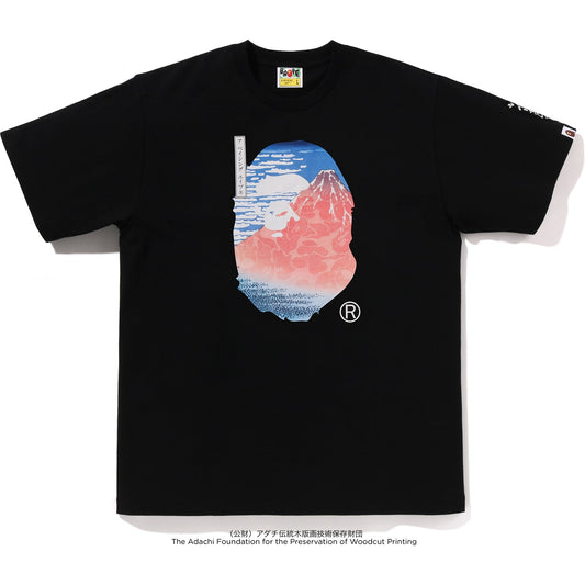 BAPE X UKIYO-E - APE HEAD TEE #2 MENS