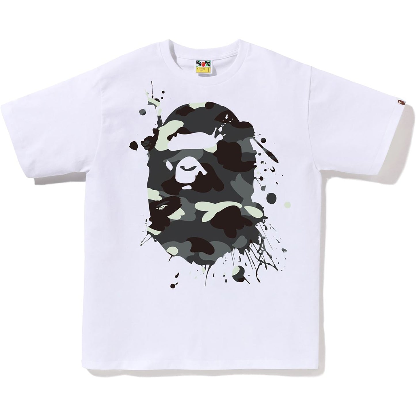 CITY CAMO PAINTING APE HEAD TEE HERREN