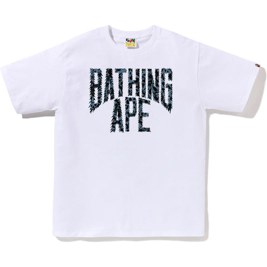 WILD LEOPARD MUSTER NYC LOGO TEE HERREN