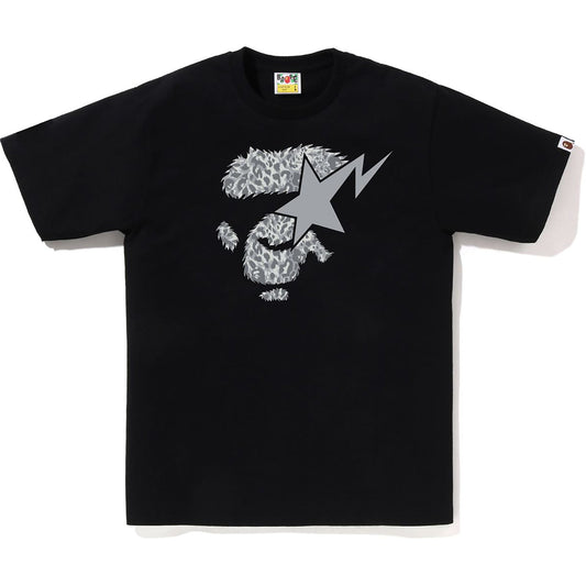 WILD LEOPARD MUSTER AFFENGESICHT STA TEE HERREN