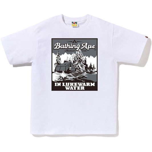 BAPE HERREN A BATHING APE BASE CAMP T-SHIRT