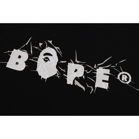 WRINKLE BAPE LOGO RELAXED FIT TEE HERREN