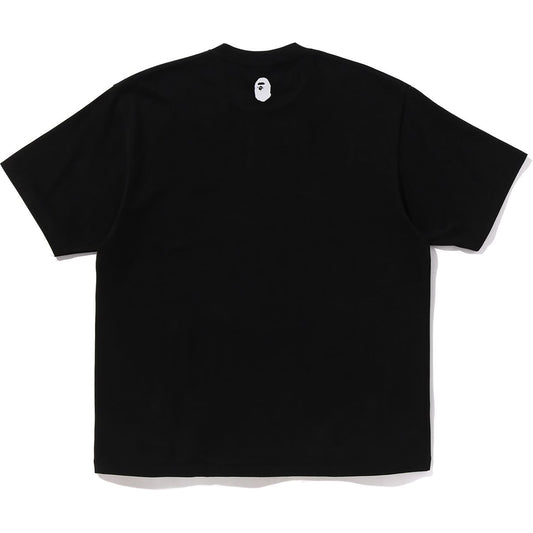 A BATHING APE LOGO RELAXED FIT T-SHIRT HERREN