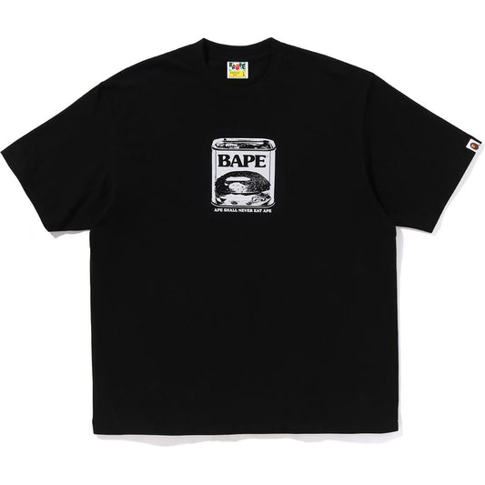 CAN FOOD BAPE LOGO RELAXED FIT T-SHIRT HERREN