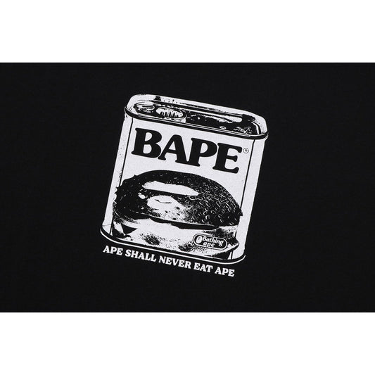 CAN FOOD BAPE LOGO RELAXED FIT T-SHIRT HERREN