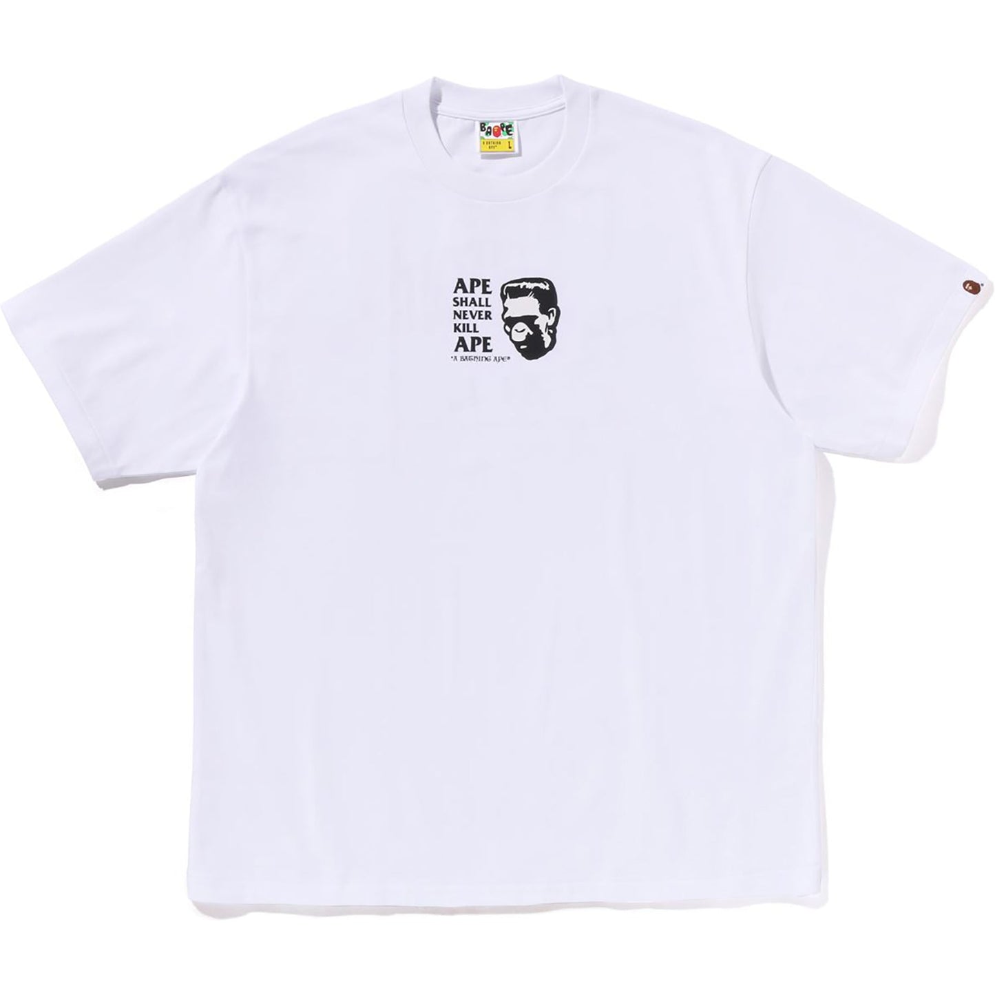 FRANKENSTEIN BAPE LOGO RELAXED FIT TEE HERREN