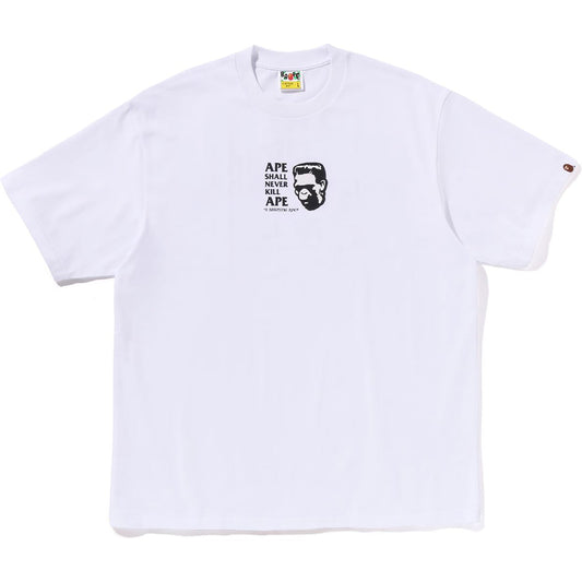 FRANKENSTEIN BAPE LOGO RELAXED FIT TEE HERREN
