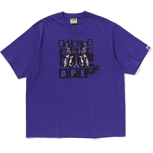 GRAFFITI BAPE LOGO RELAXED FIT TEE #2 HERREN