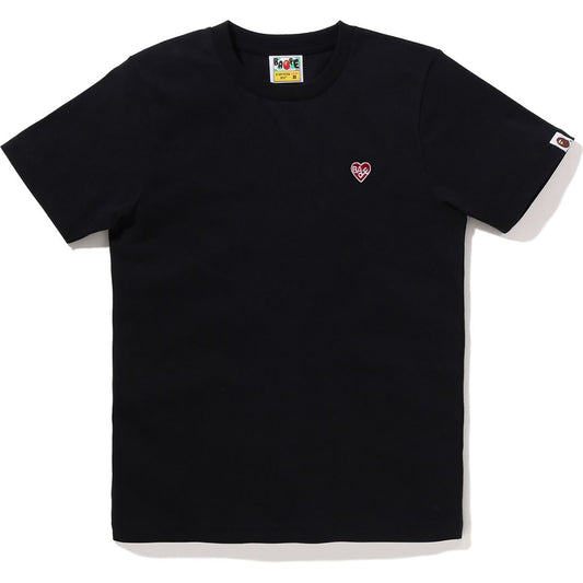 BAPE HEART ONE POINT TEE DAMEN