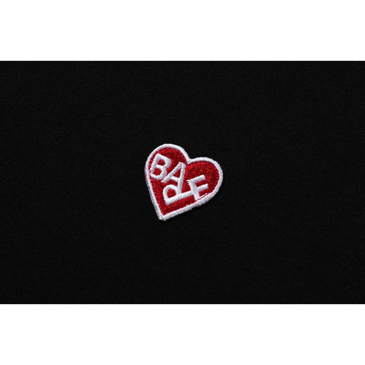 BAPE HEART ONE POINT TEE DAMEN