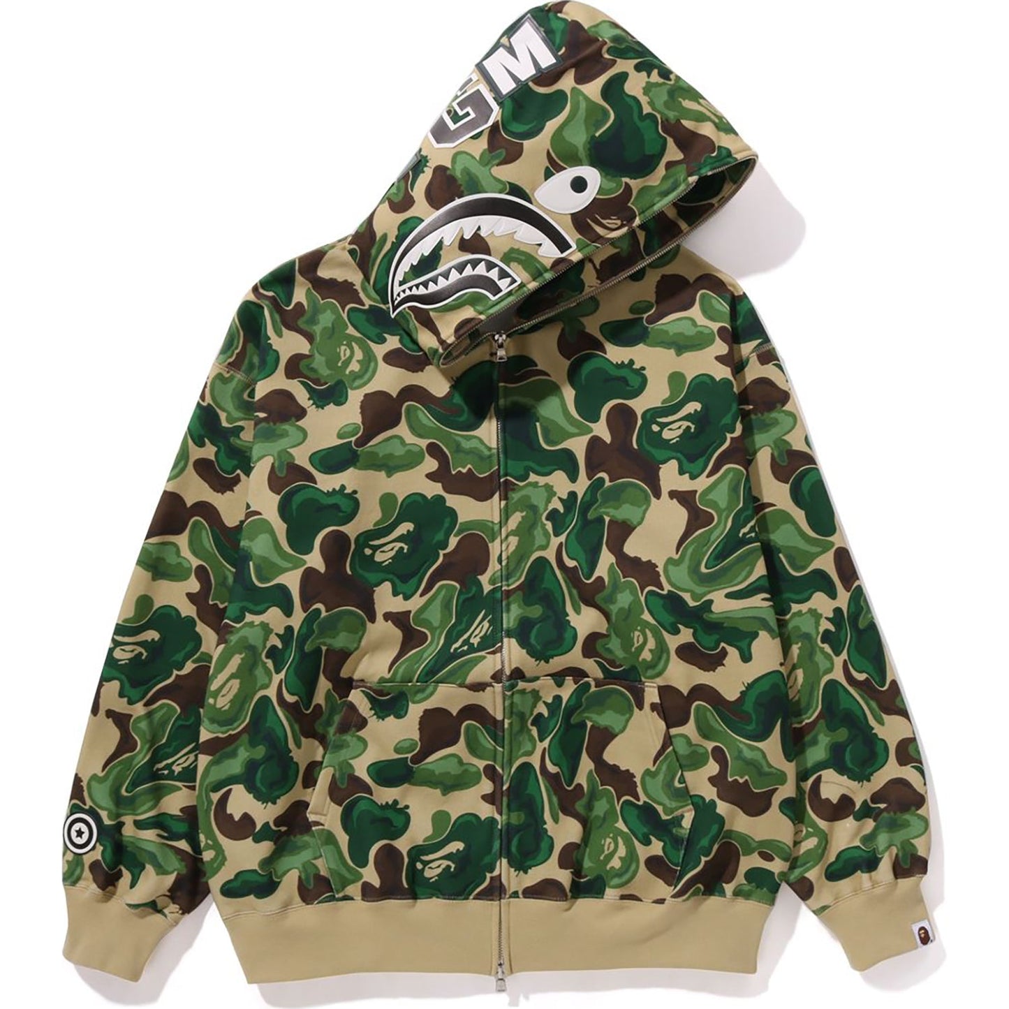 BAPE ART CAMO SHARK HOODIE HERREN