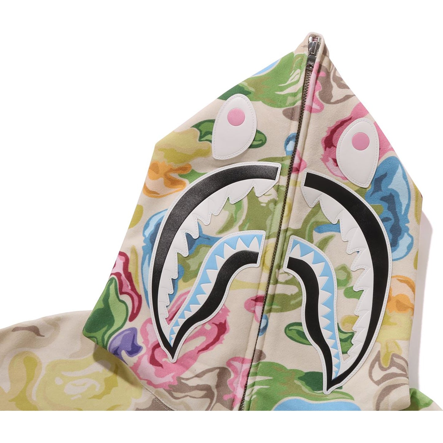 BAPE ART CAMO SHARK HOODIE HERREN