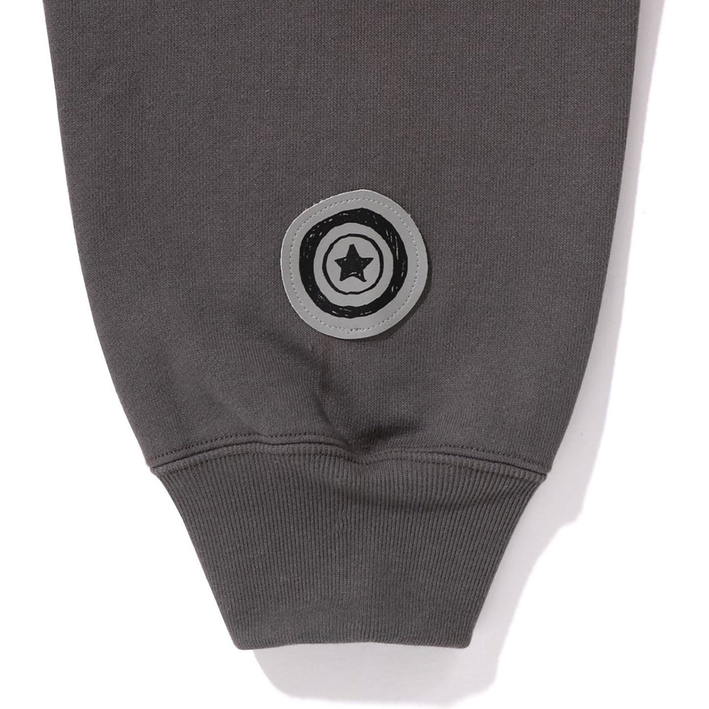 Sweat à capuche entièrement zippé avec motif requin dessiné à la main pour homme, coupe décontractée
