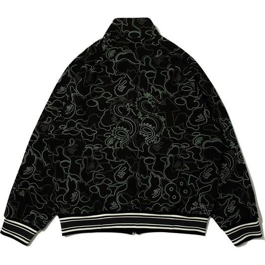 BAPE X 88RISING GLOW IN THE DARK CAMO TRACK JACKET MENS