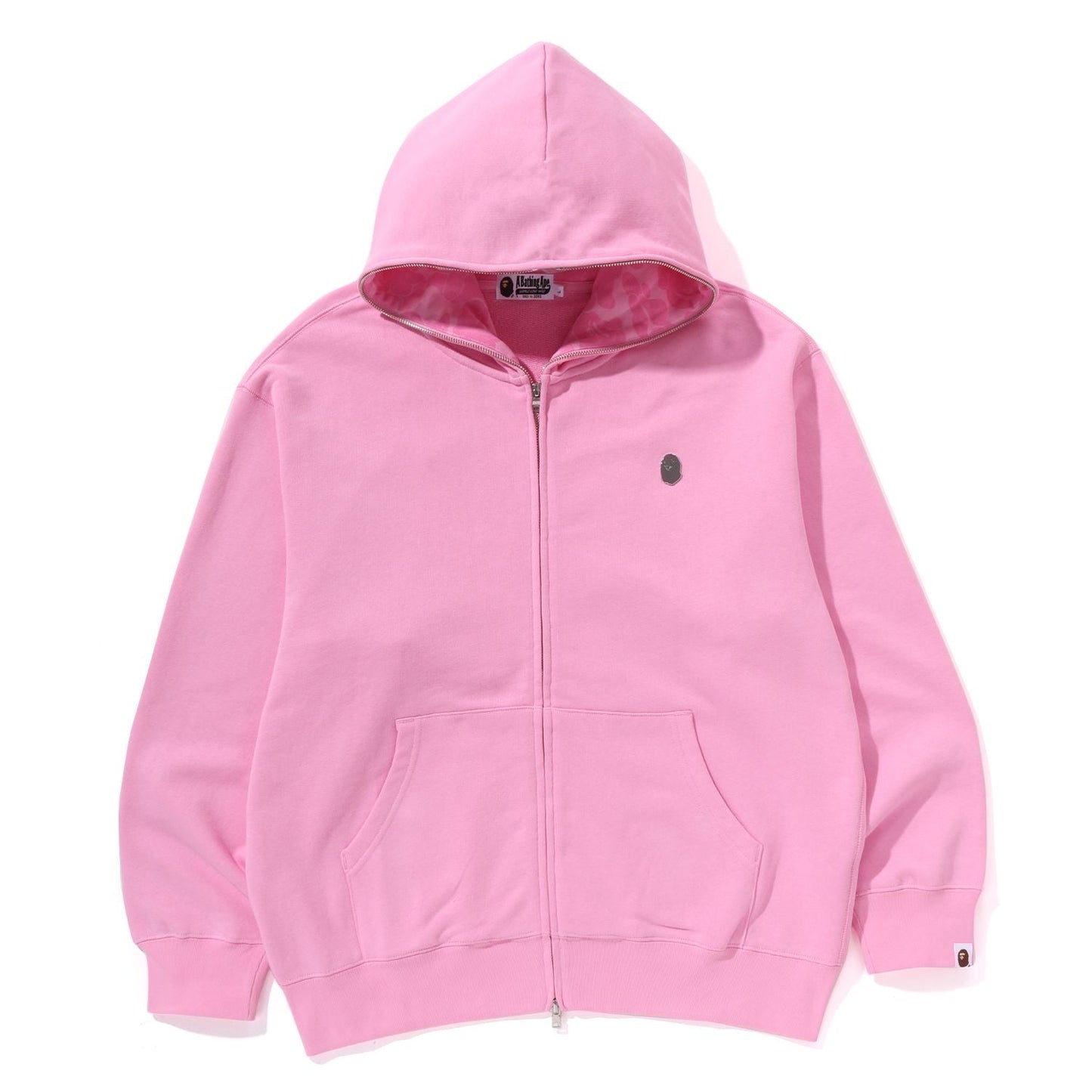 Sweat à capuche zippé coupe décontractée One Point pour homme