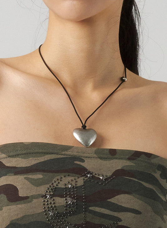 Heart Pendant Necklace CU319