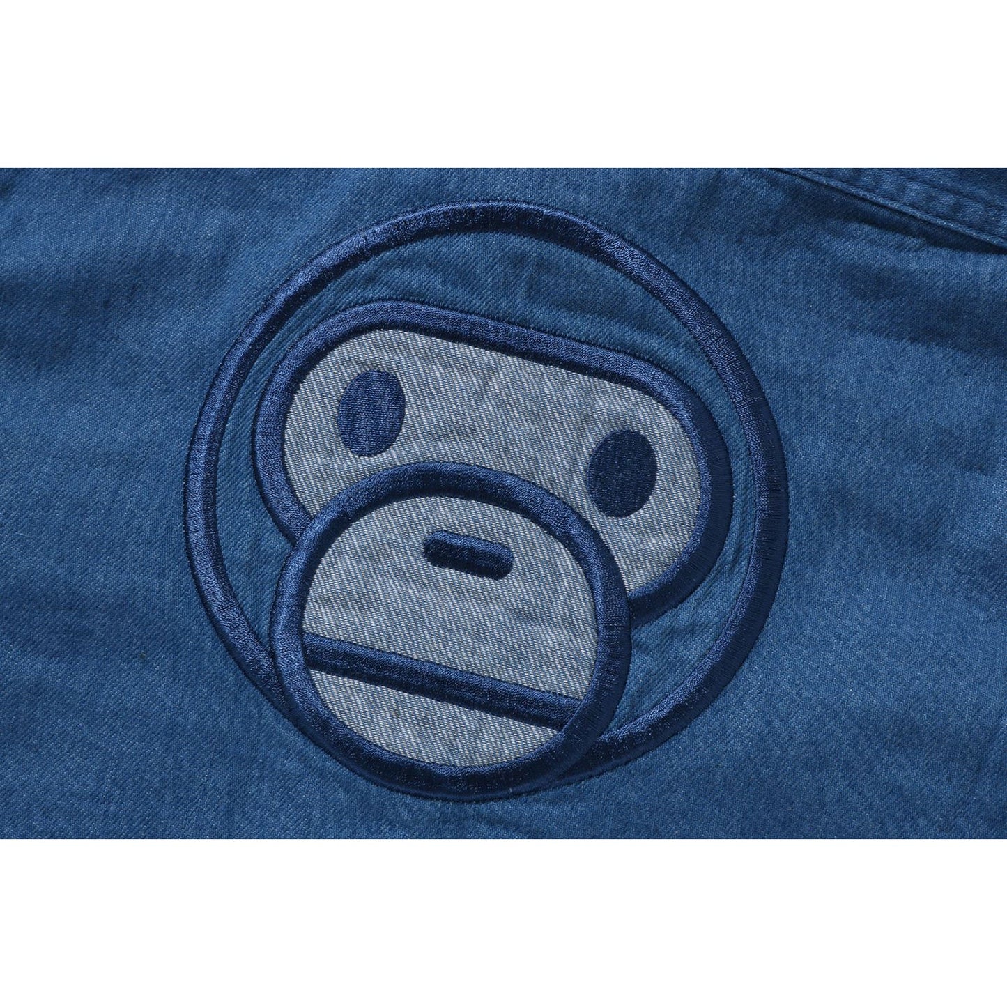 CHEMISE EN JEAN PATCH BABY MILO ENFANT