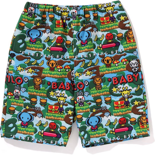 BABY MILO SPIELMUSTER PACKBARE SHORTS FÜR KINDER