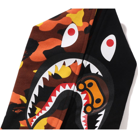 Sweat à capuche zippé camouflage Milo Shark pour enfants