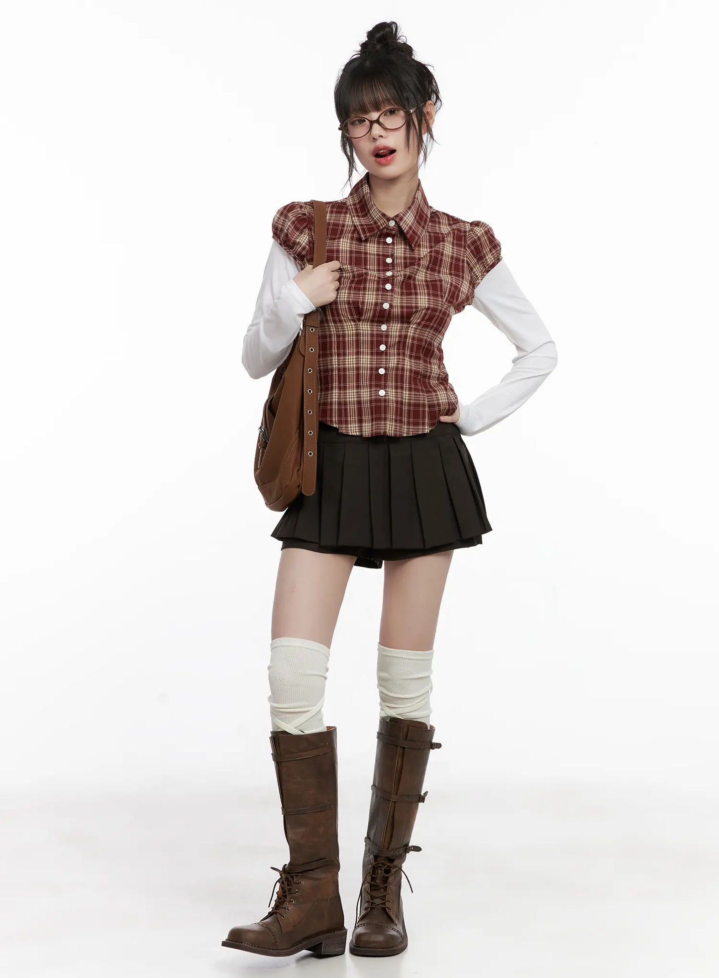 Tie-Up Knee High Leg Warmers CG519