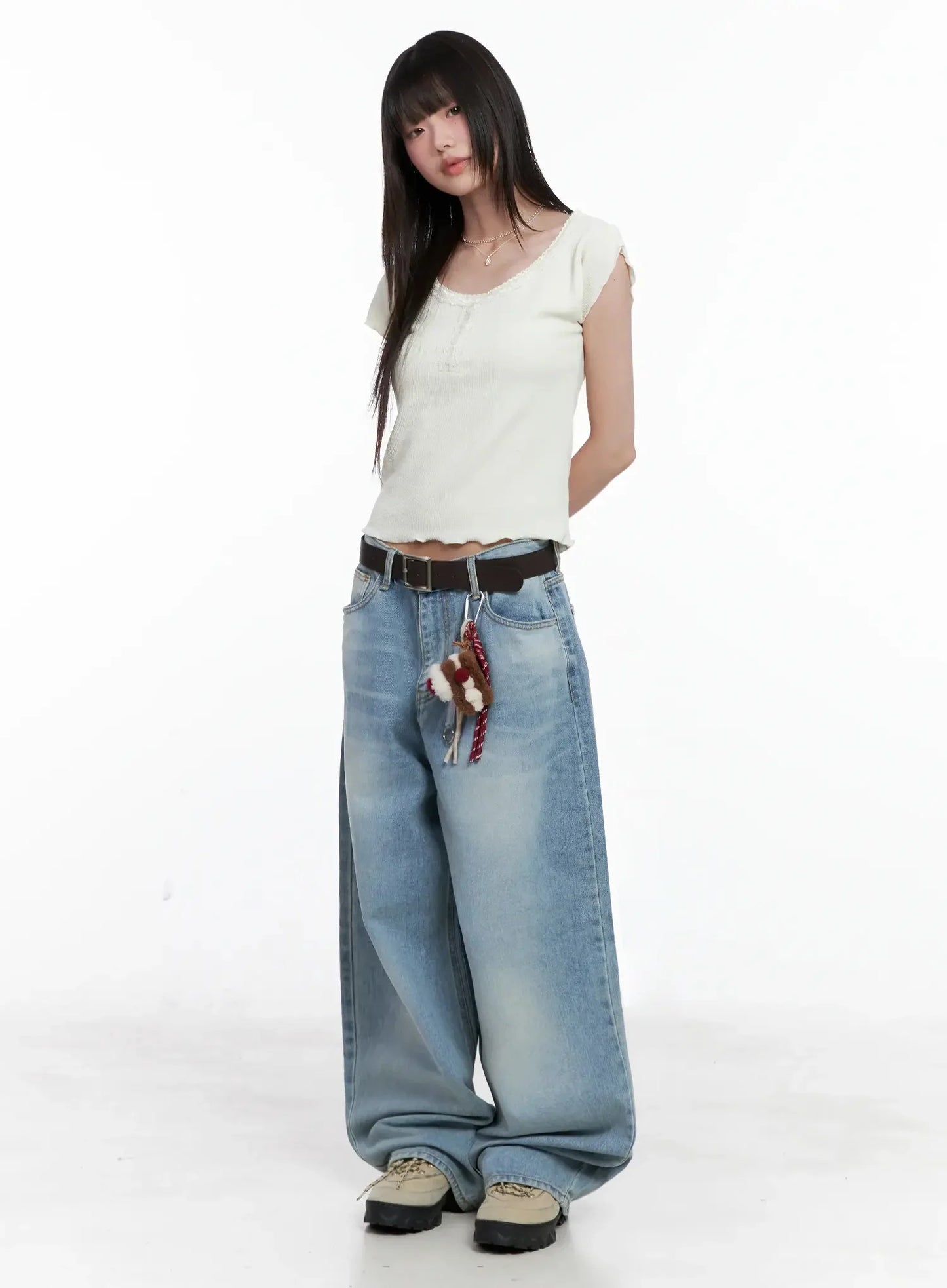 [ACC] Koway Cherry-Topped Cake Slice Keychain IG507