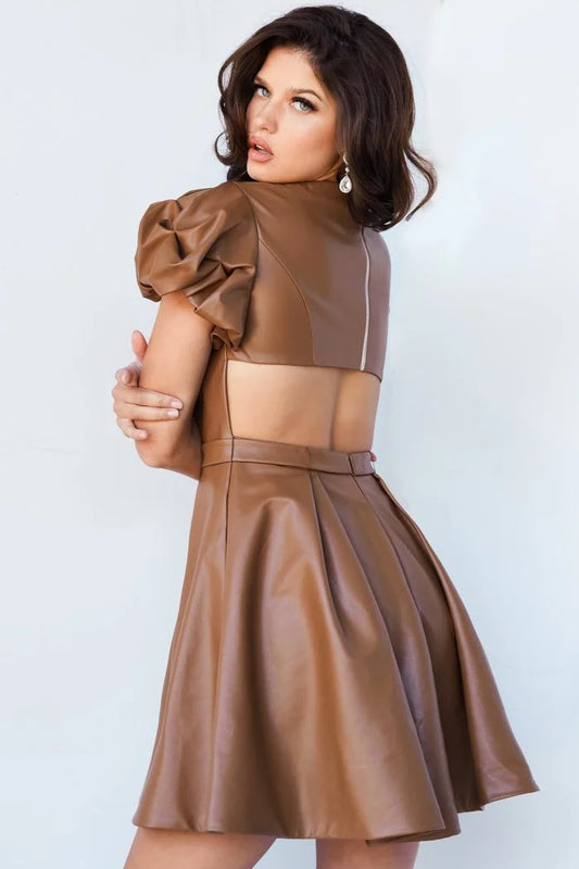 Size 4, Jovani - 09690 - Caramel - FINAL SALE
