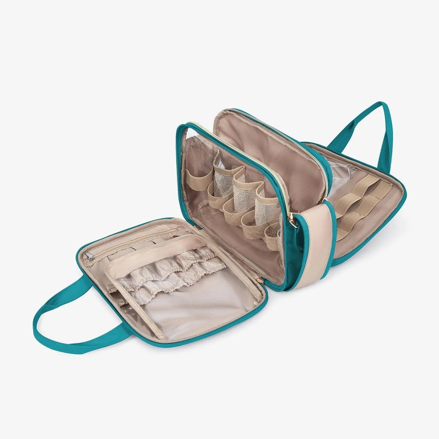 Trousse de maquillage de voyage résistante à l'eau 