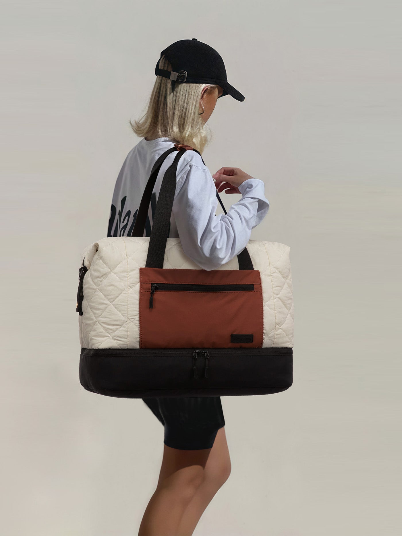 Lot de 2 sacs de voyage matelassés 