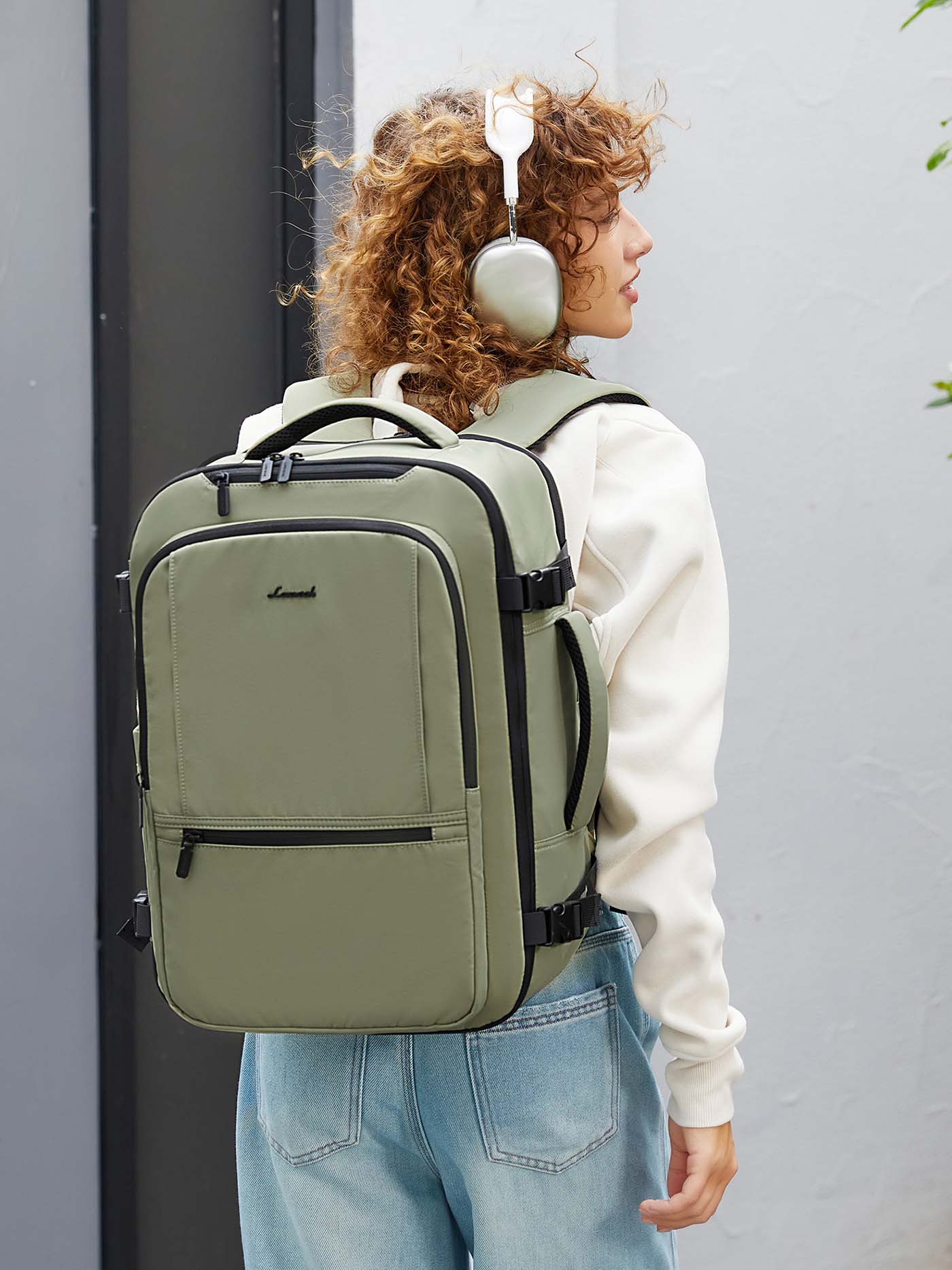 Sac à dos de voyage 4 pièces, 30-50 L