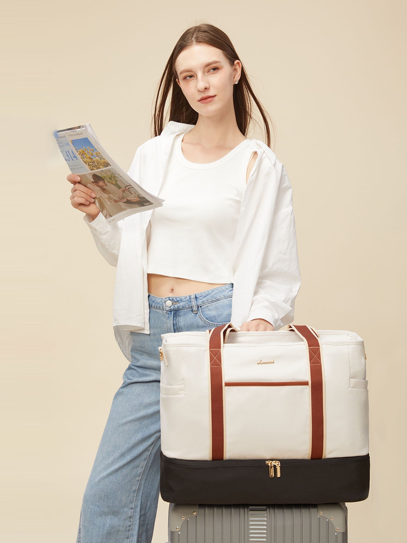 Lot de 2 sacs de voyage, 45 L (disponibles uniquement aux États-Unis) 