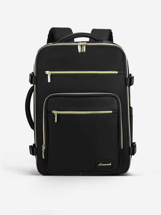 Sac à dos de voyage uni, 4 pièces, 40 L/50 L