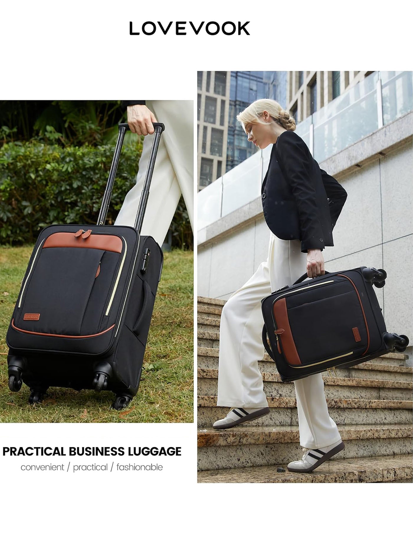 Lot de 4 valises de voyage de 50,8 cm (États-Unis uniquement)