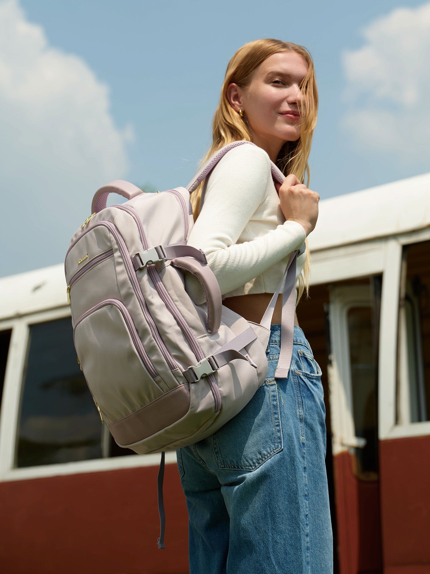 Sac à dos de voyage 3 pièces/4 pièces, 40 L/50 L