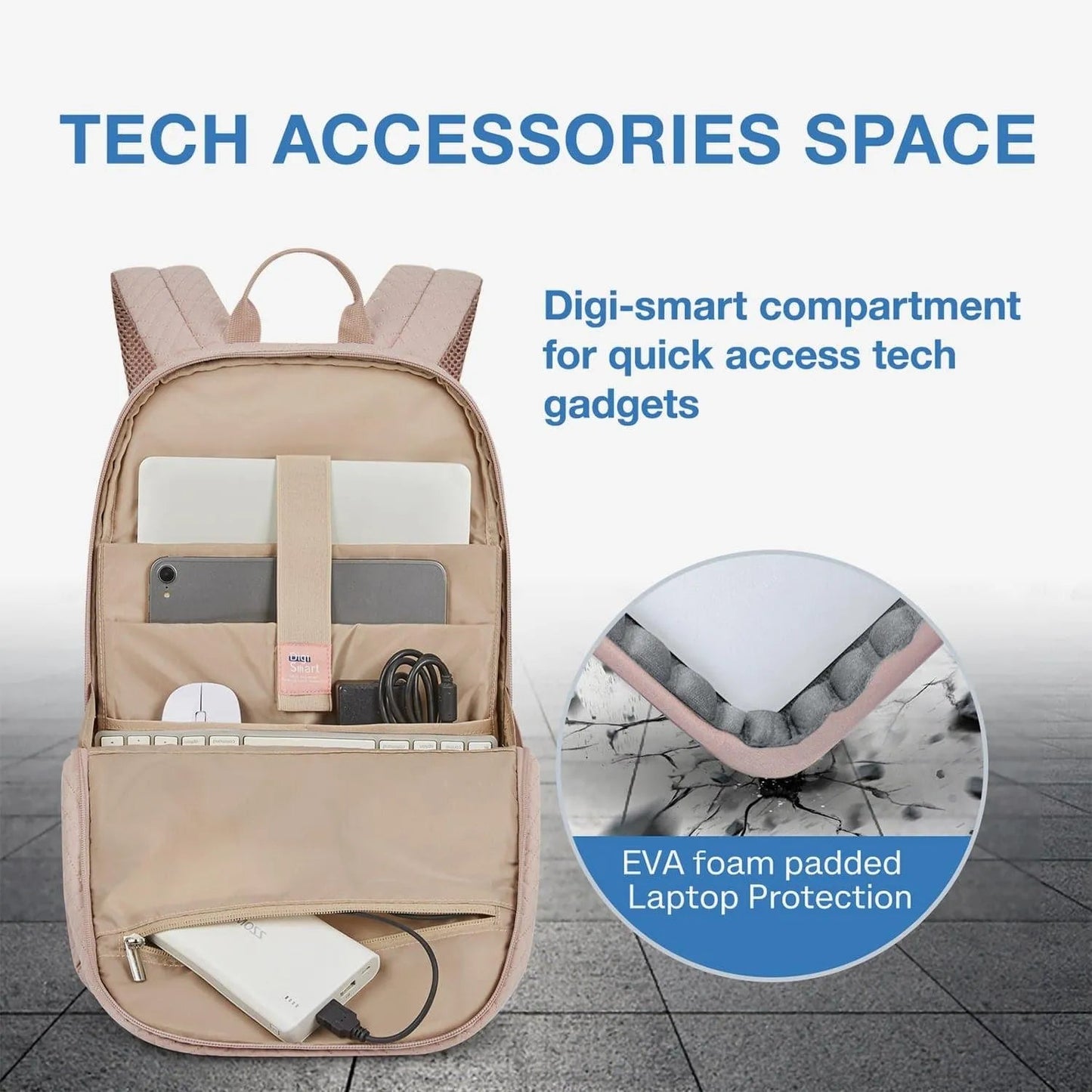 Sacs à dos pour ordinateur portable 15,6 pouces Bonchemin 